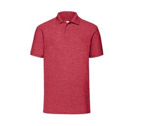 Fruit of the Loom SC280 - 65/35 Polo Heather Red