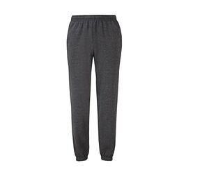 Fruit of the Loom SC290 - Jog Pant with elasticated cuffs Dark Heather Grey