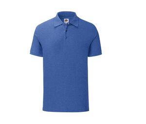 FRUIT OF THE LOOM SC3044 - ICONIC Polo Shirt Heather Royal