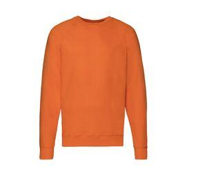 Fruit of the Loom SC360 - Herren Raglan Sweatshirt Orange