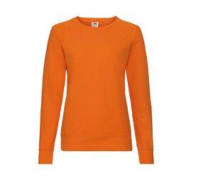 FRUIT OF THE LOOM SC361 - Lady-Fit Lichtgewicht Raglan Sweater Orange