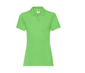 Fruit of the Loom SC386 - Women's Cotton Polo Shirt Lime