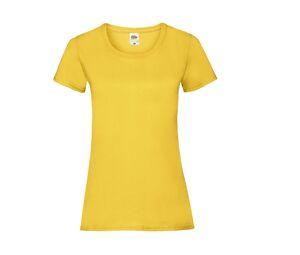 Fruit of the Loom SC600 - Lady-fit valueweight tee Sunflower