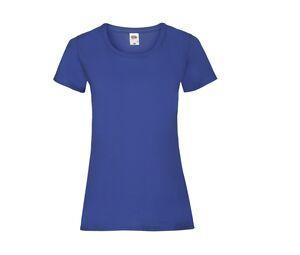 Fruit of the Loom SC600 - Lady-fit valueweight tee Royal