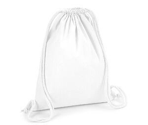 Westford mill WM260 - Hochwertige Sporttasche aus Bio-Baumwolle Weiß