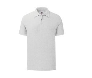 FRUIT OF THE LOOM SC3044 - ICONIC Polo Shirt Heather Grey