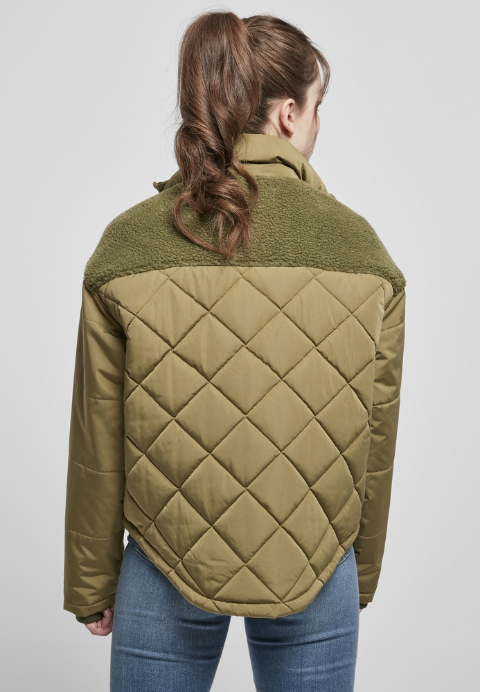 Urban Classics TB4552C - Ladies Oversized Diamond Quilt Puffer Jacket