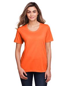 Core 365 CE111W - Ladies Fusion ChromaSoft Performance T-Shirt Campus Orange