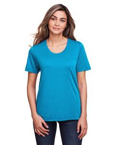 Core 365 CE111W - Ladies Fusion ChromaSoft Performance T-Shirt Electric Blue