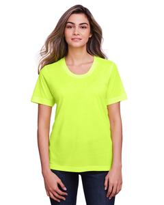 Core 365 CE111W - Ladies Fusion ChromaSoft Performance T-Shirt Safety Yellow