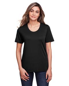 Core 365 CE111W - Ladies Fusion ChromaSoft Performance T-Shirt Black