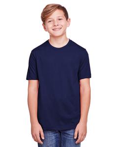 Core 365 CE111Y - Youth Fusion ChromaSoft Performance T-Shirt Classic Navy