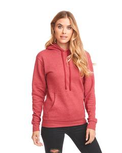 Next Level 9302 - Unisex Classic PCH  Hooded Pullover Sweatshirt Heather Cardinal