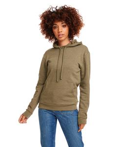 Next Level 9302 - Unisex Classic PCH  Hooded Pullover Sweatshirt Hthr Militry Grn