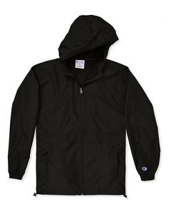 Champion CO125 - Adult Full-Zip Anorak Jacket Black