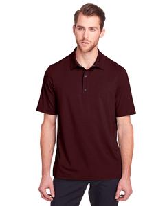 North End NE100 - Men's Jaq Snap-Up Stretch Performance Polo Bourgogne