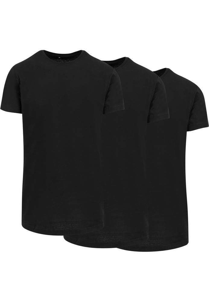 Urban Classics BY028A - Long Sleeve T-shirt - Pack of 3
