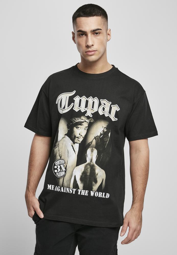 Mister Tee MT1809 - Tupac MATW Sepia Oversize T-shirt