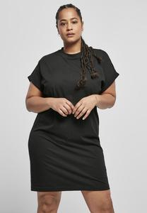 Urban Classics TB4364 - Ladies Organic Cotton Cut On Sleeve T-shirt Dress