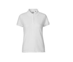 Neutral O22980 - Women's quilted polo shirt  White