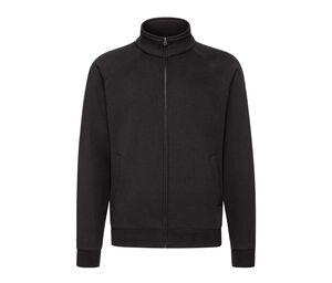 Fruit of the Loom SC2280 - Premium zip sweatshirt Black