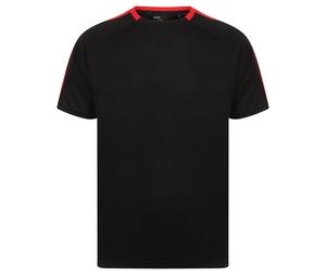 Finden & Hales LV290 - Team T-shirt Black/Red