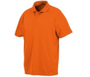 Spiro SP288 - AIRCOOL breathable polo shirt Flo Orange