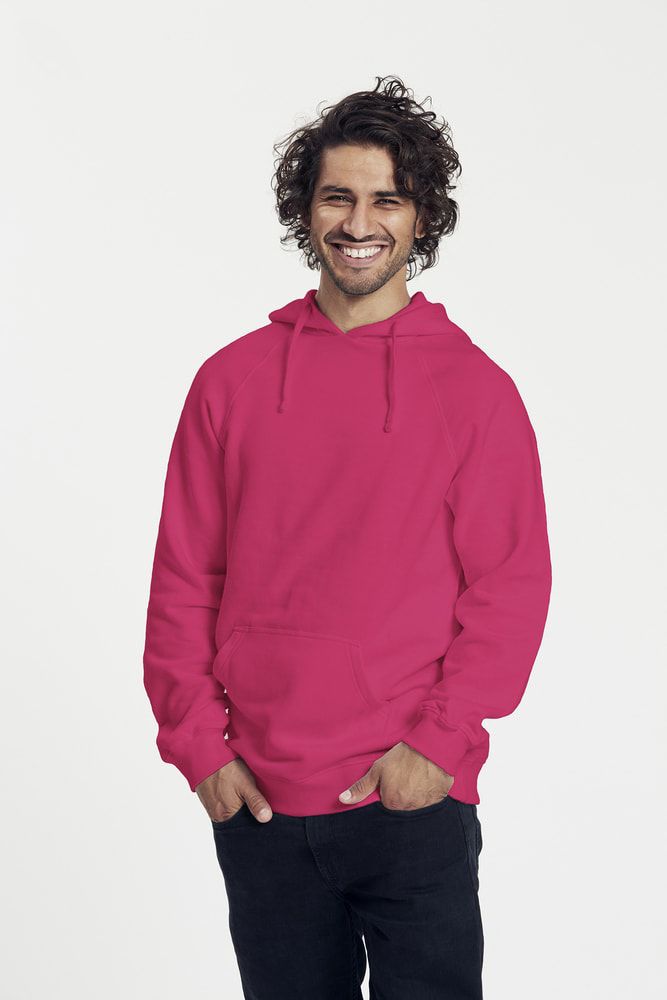 Neutral Organic cotton hoodie with full zip men › Red (O63301) › 20 Colors