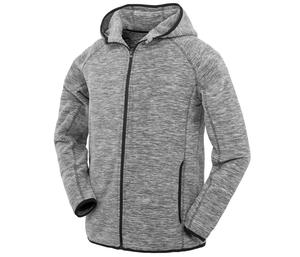 Spiro SP245M - Men's fleece sweatshirt Grey/Black