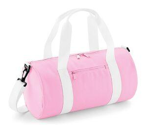 Bag Base BG140S - MINI BARREL BAG Classic Pink/ White