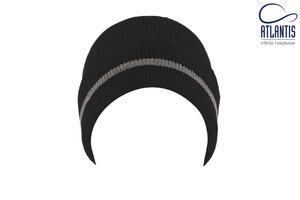 Atlantis AT198 - Beanie with Workout cuff Black