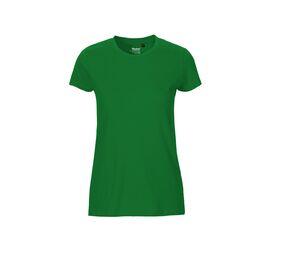 Neutral O81001 - Women's fitted T-shirt Green