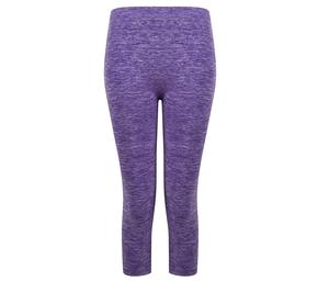 Tombo TL306 - Women's leggings 3/4 Purple Marl