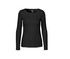 Neutral O81050 - Long-sleeved T-shirt for women Black