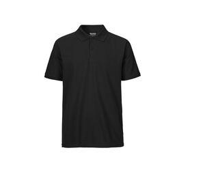 Neutral O20080 - Quilted polo shirt Black
