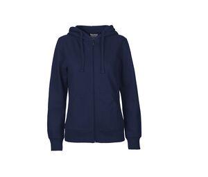 Neutral O83301 - Women's zip-up hoodie Navy