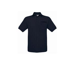 B&C BC415 - Men's polo shirt with pocket Navy