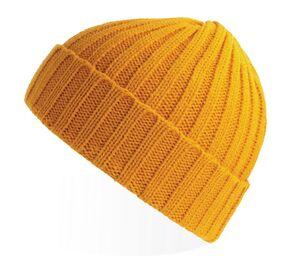 Atlantis AT207 - Recycled polyester beanie Mustard