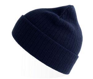 Atlantis AT208 - Recycled polyester beanie Navy
