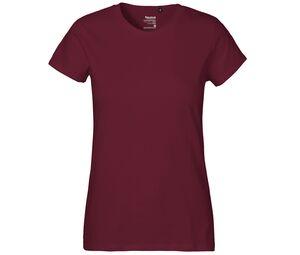 Neutral O80001 - Damen T-Shirt 180 Bordeaux