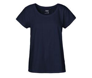 Neutral O81003 - Loose woman t-shirt Navy