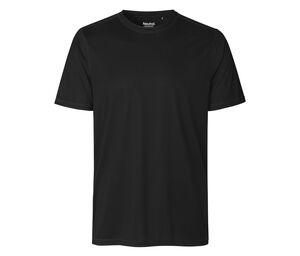 Neutral R61001 - Breathable recycled polyester t-shirt Black