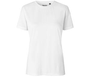Neutral R81001 - Women's breathable recycled polyester t-shirt White
