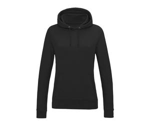 AWDIS JH01F - Women's hoodie Black Smoke
