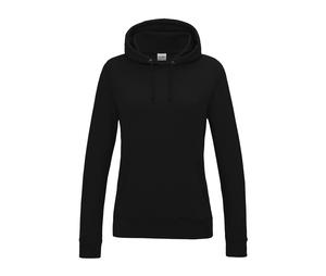 AWDIS JH01F - Women's hoodie Deep Black