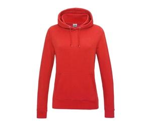 AWDIS JH01F - Women's hoodie Fire Red