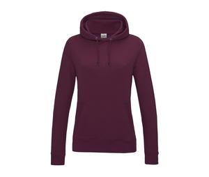 AWDIS JH01F - Women's hoodie Burgundy
