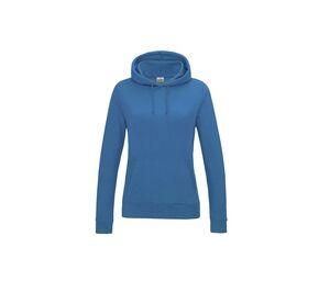 AWDIS JH01F - Women's hoodie Sapphire Blue