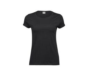 TEE JAYS TJ5063 - T-shirt manches retroussées Black