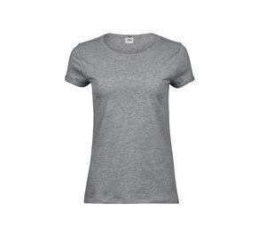 TEE JAYS TJ5063 - T-shirt manches retroussées Heather Grey